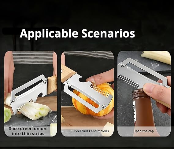 TrioPeel — 3-in-1 Vegetable Peeler