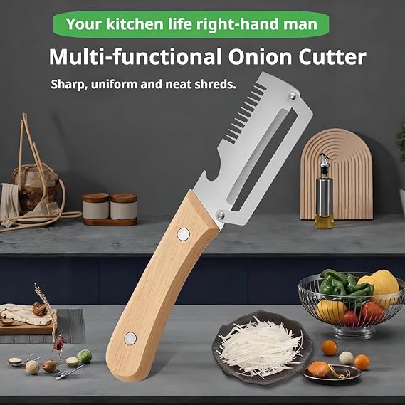 TrioPeel — 3-in-1 Vegetable Peeler