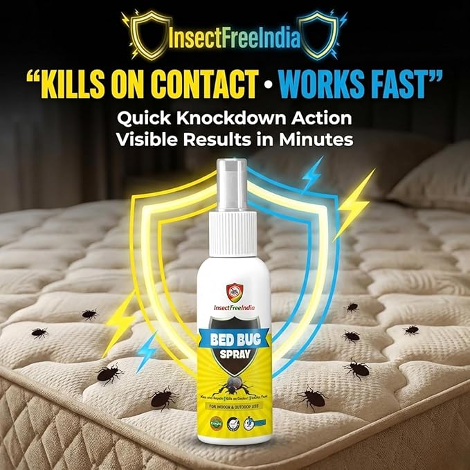 KhatmalKill — Bed Bug Killer Spray, 100 ml x 2
