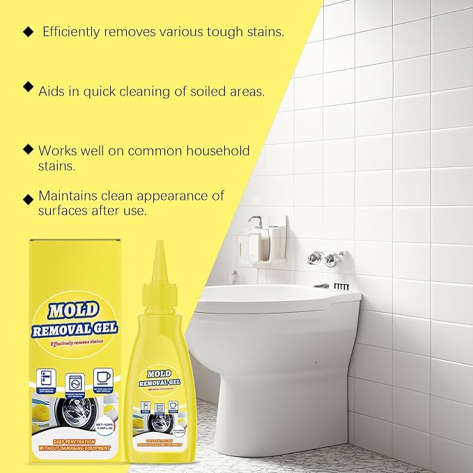 FungusFree — Mold & Mildew Removal Gel, 50 ml x 2