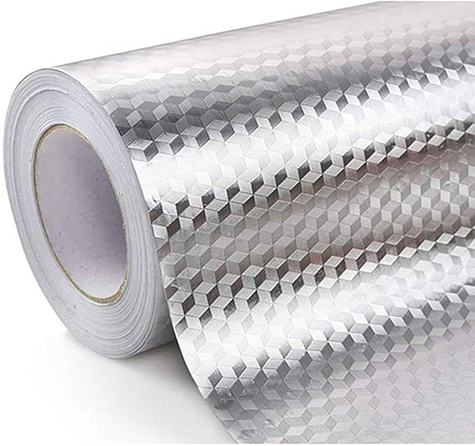 ShineWall — Aluminium Foil Kitchen Stickers, Pack of 2