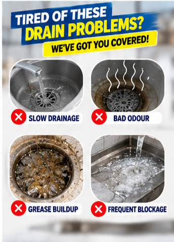 NaliSaaf — Drain & Sink Cleaner Powder