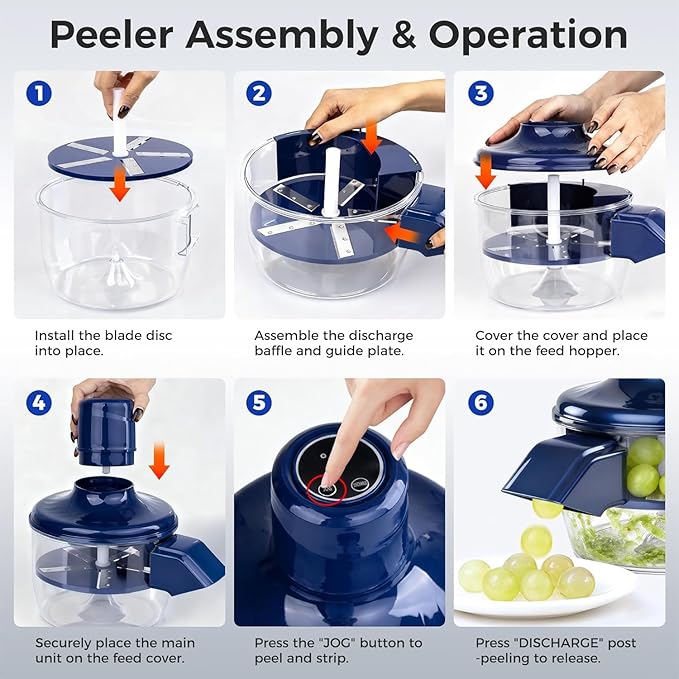 PeelPro — Electric Vegetable & Fruit Peeler