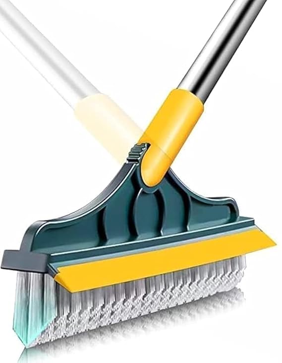 DoKaam Brush — 2-in-1 Floor Scrub Brush & Wiper