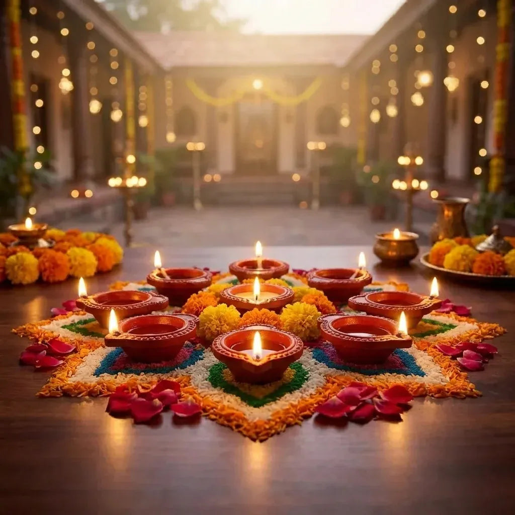 JalDiya — Water-Sensor LED Diyas, Pack of 6
