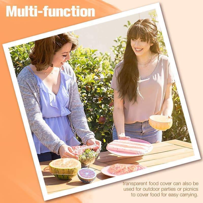 CoverFresh — Elastic Food Covers, 100 pcs