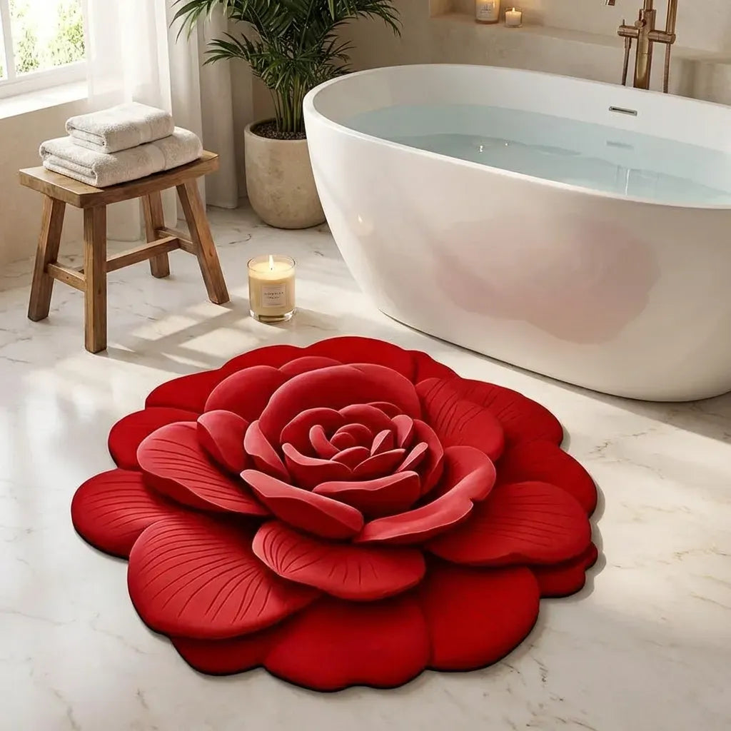 PhoolMat — 3D Floral Quick-Dry Floor Mat