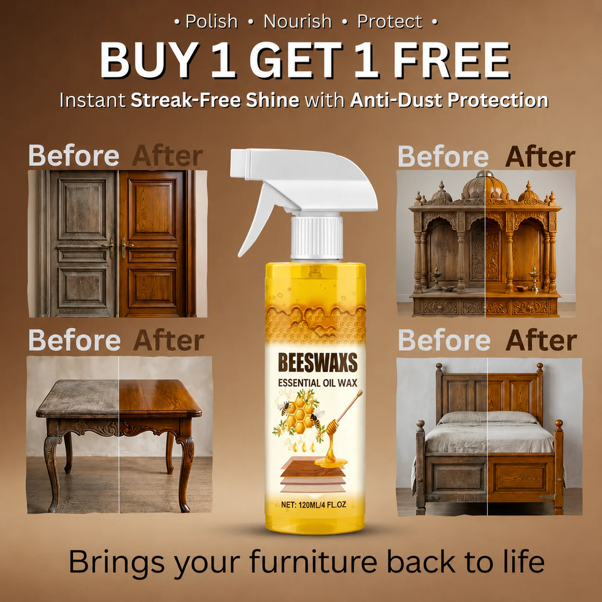 LakdiGlow — Furniture Polish & Shiner