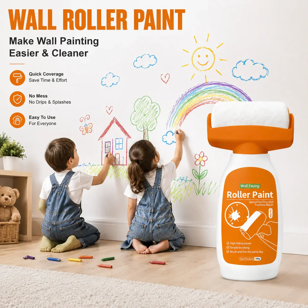 DeewarPaint — 2-in-1 Wall Repair Paint Roller
