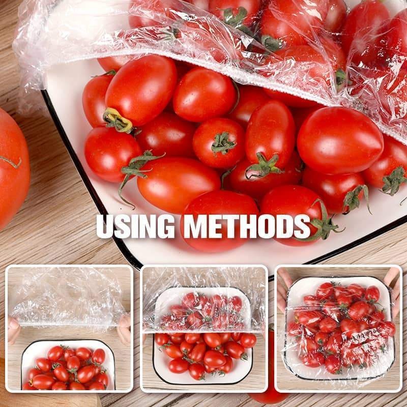 CoverFresh — Elastic Food Covers, 100 pcs