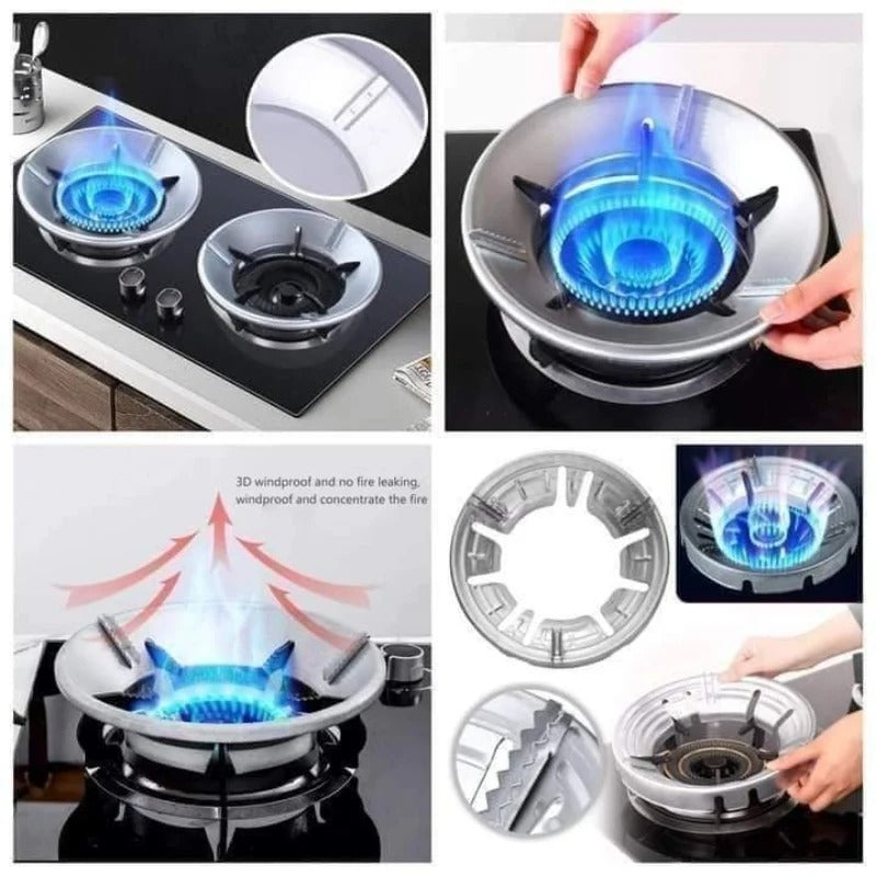TrendyGhar FlameBoost Gas Saver Stand (Pack of 2)