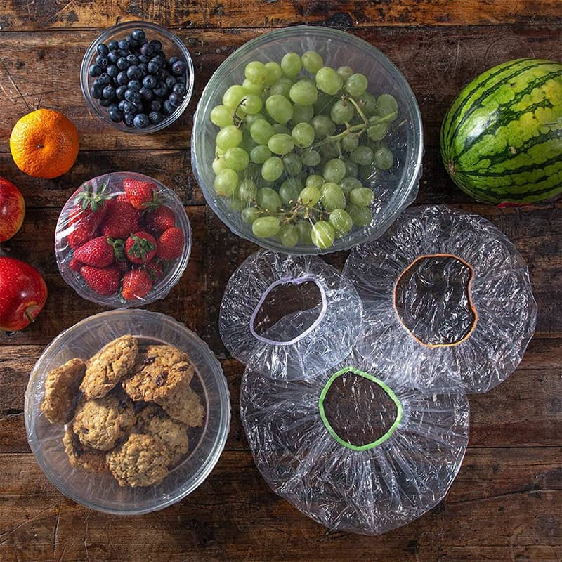 CoverFresh — Elastic Food Covers, 100 pcs
