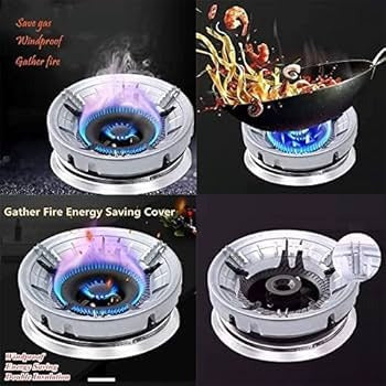 TrendyGhar FlameBoost Gas Saver Stand (Pack of 2)