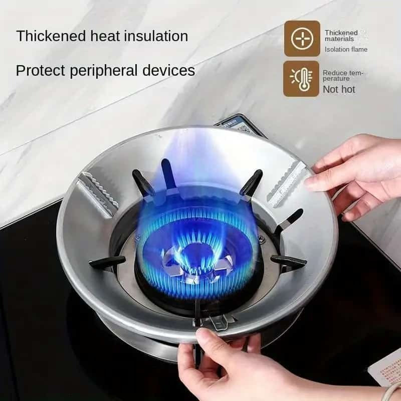 TrendyGhar FlameBoost Gas Saver Stand (Pack of 2)