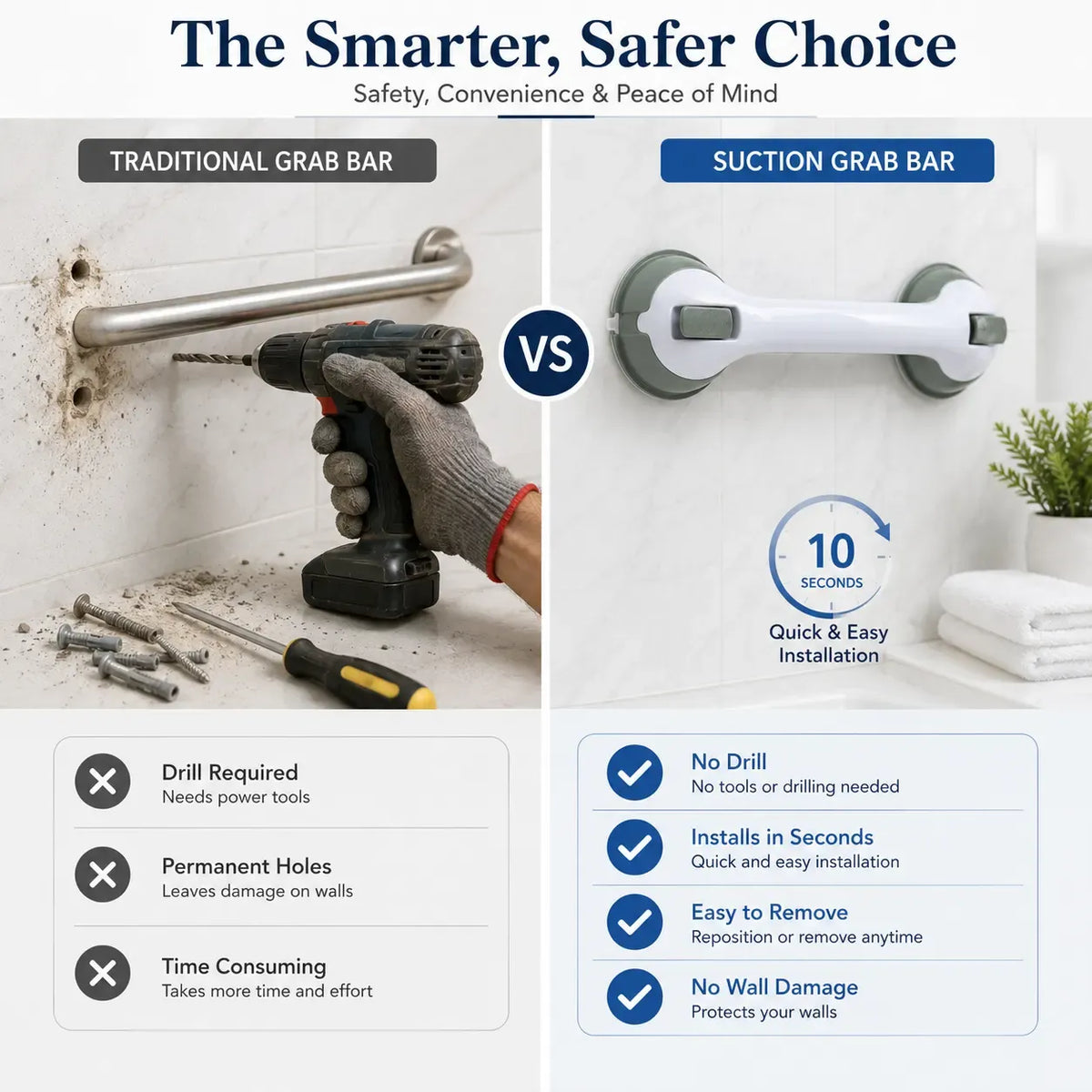 SaharaGrip — Bathroom Vacuum Safety Handle