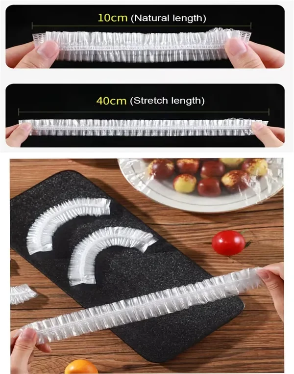 CoverFresh — Elastic Food Covers, 100 pcs