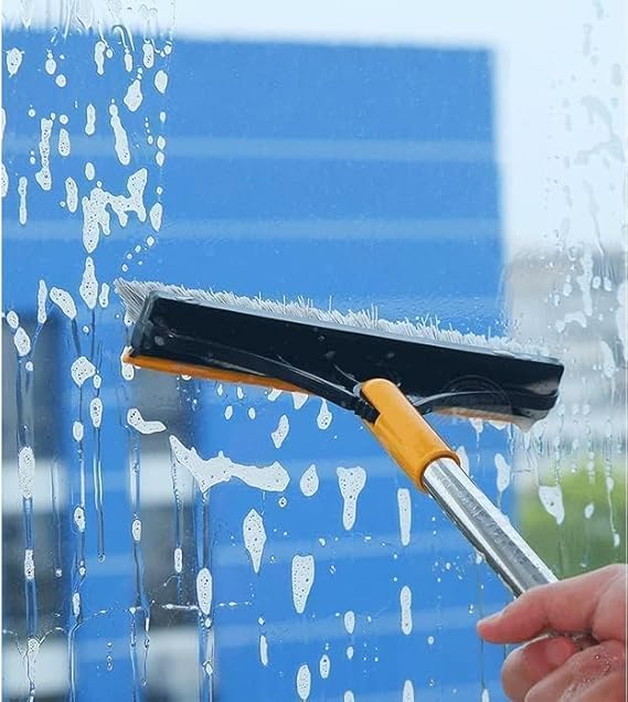 DoKaam Brush — 2-in-1 Floor Scrub Brush & Wiper
