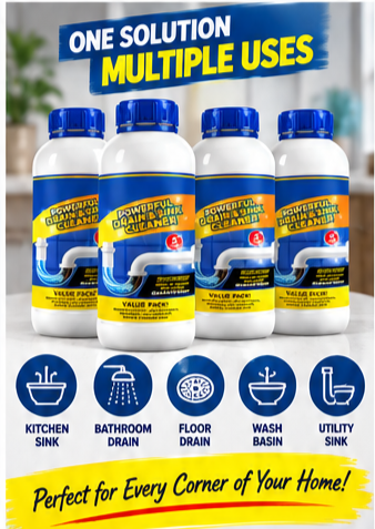 NaliSaaf — Drain & Sink Cleaner Powder